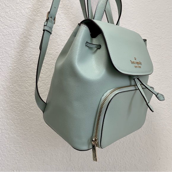 Kate Spade ♠️ “Darcy” Flap Backpack & “Callie” Mulberry Street Leather Wallet - Picture 3 of 16